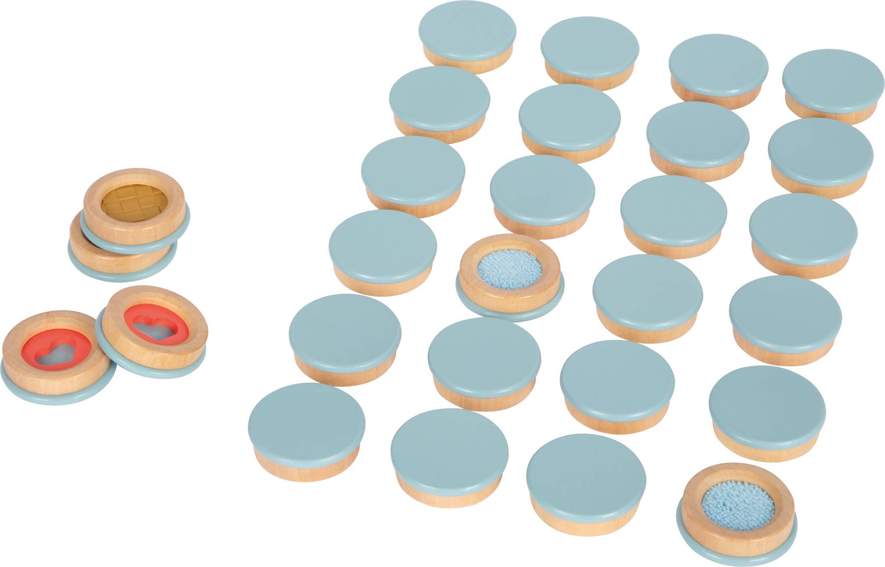 Feelmemo « Sensory » | jeu sensoriel tactile en bois