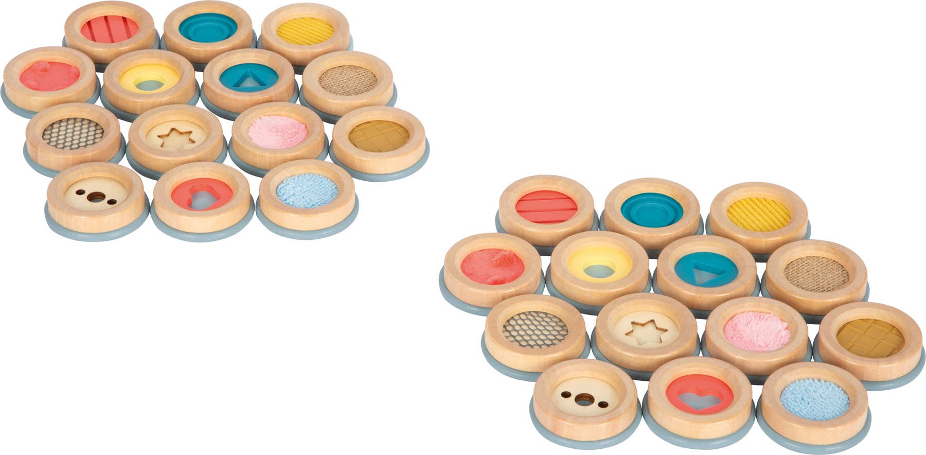 Feelmemo « Sensory » | jeu sensoriel tactile en bois