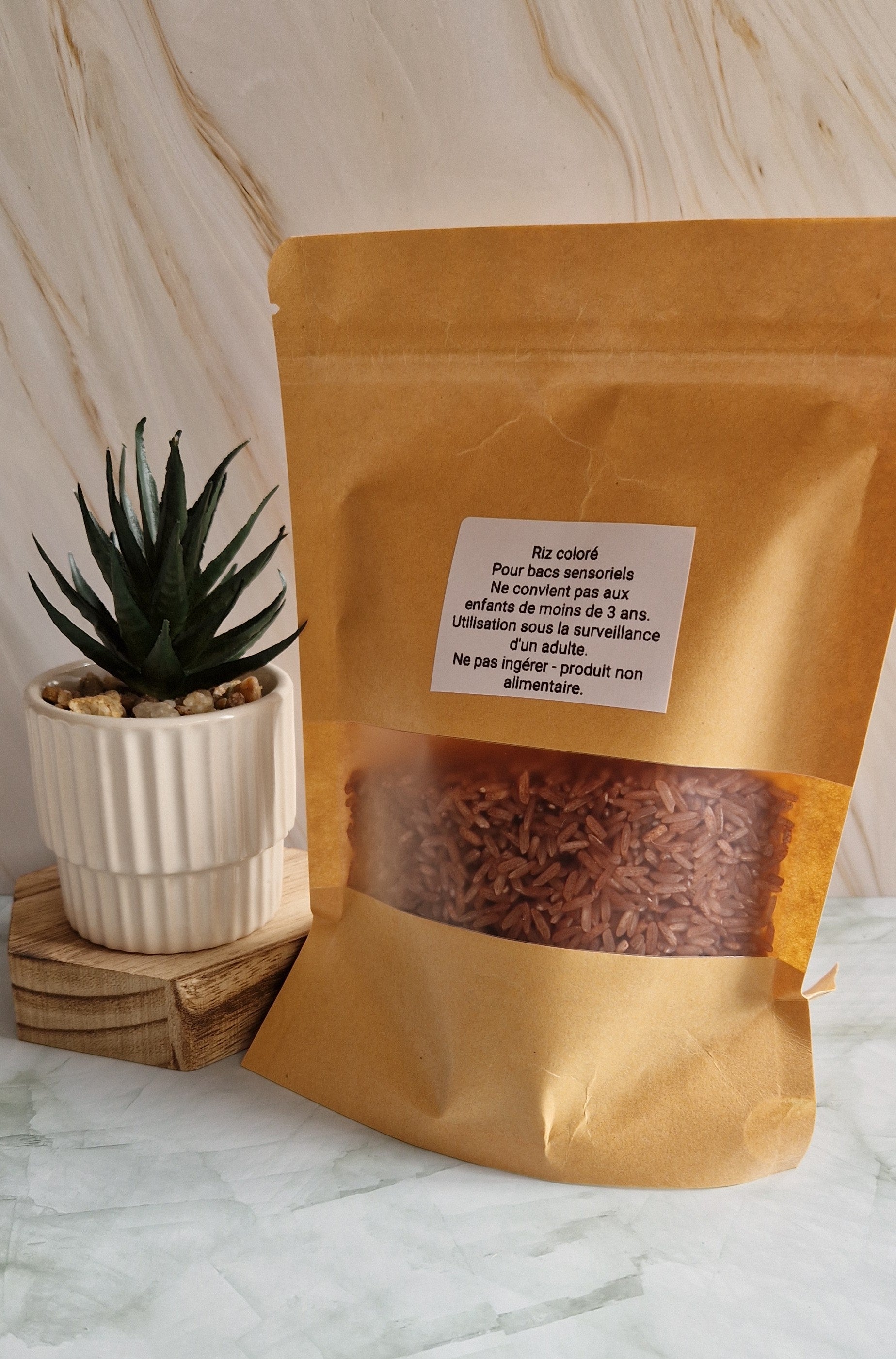 Riz coloré – Spécial bacs & bouteilles sensoriels | Bar à créa ell-baby