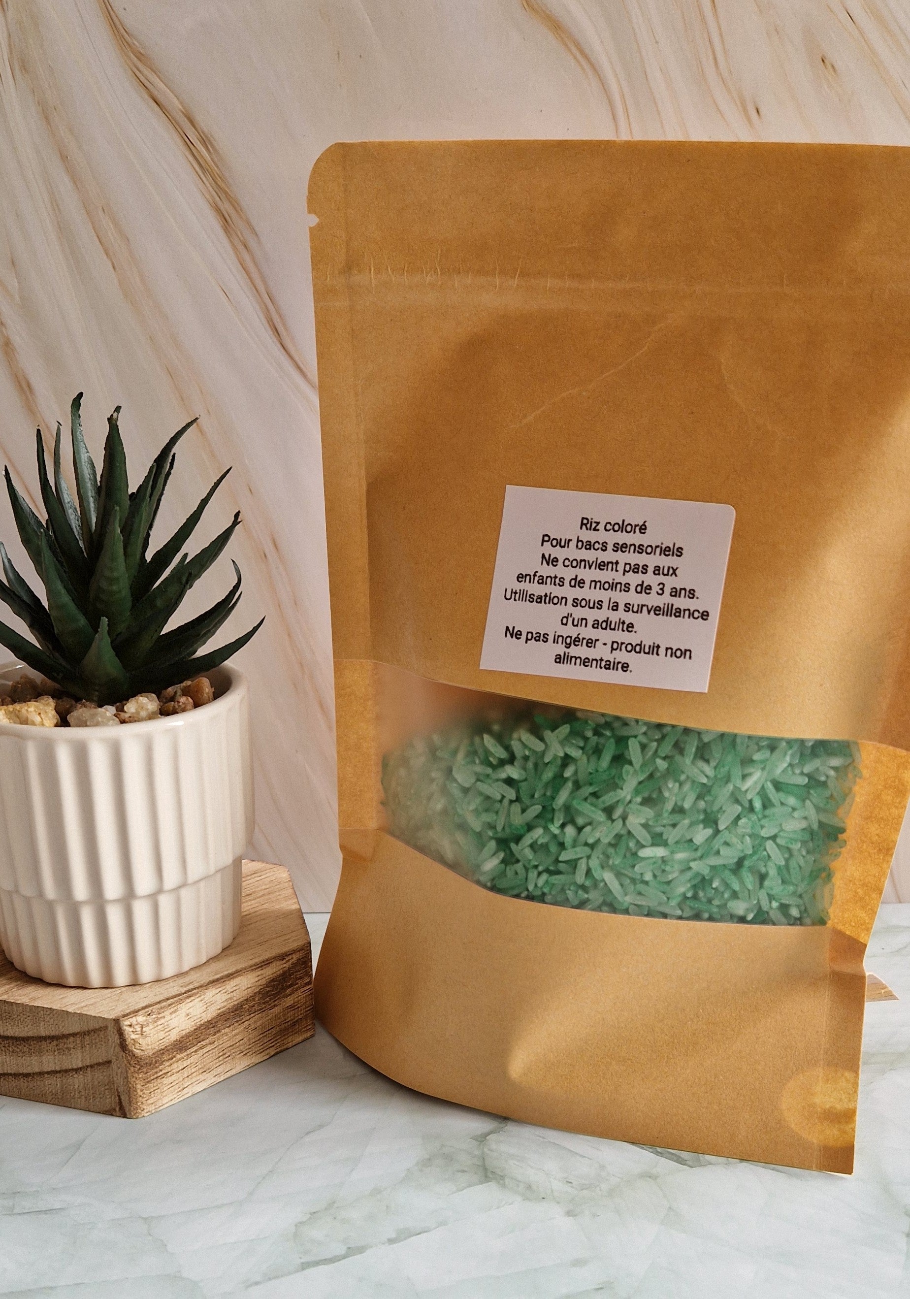 Riz coloré – Spécial bacs & bouteilles sensoriels | Bar à créa ell-baby