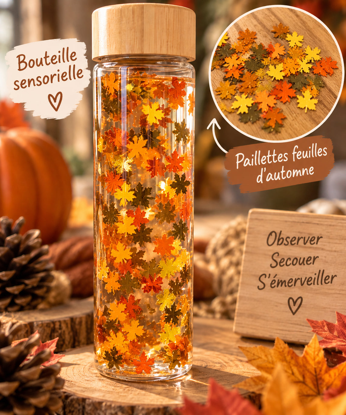 Confettis feuilles d’érable – Automne