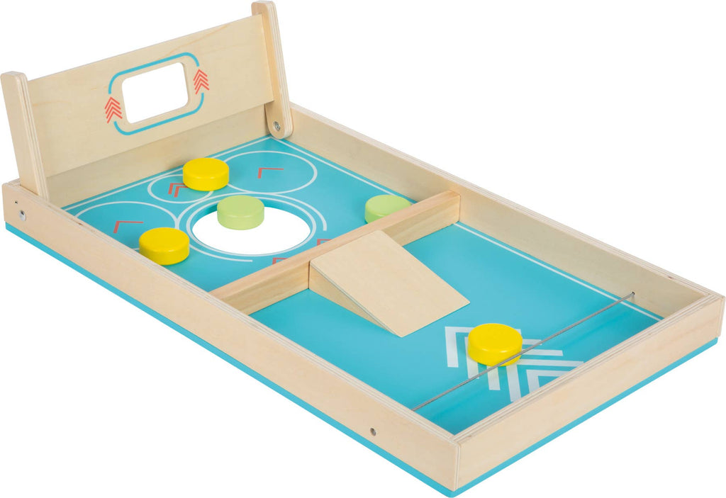 Jeu 2 en 1 Cornhole et Sling Puck « Active » en bois | Jeu familial