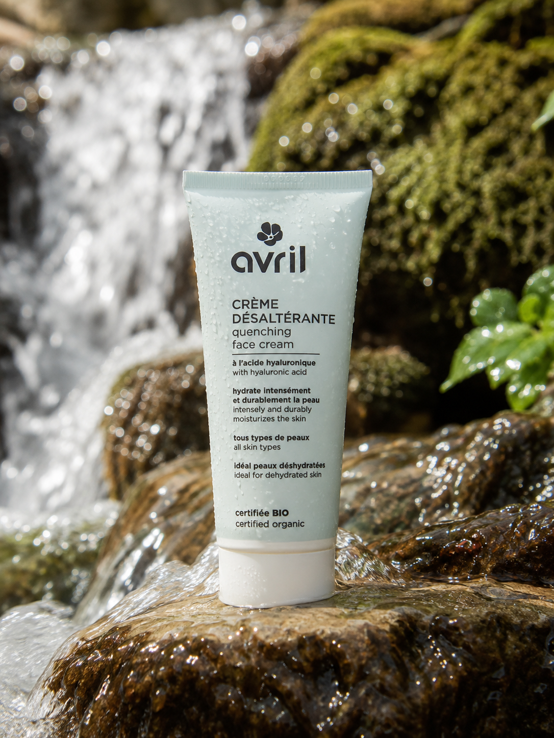 Crème désaltérante certifiée bio Avril