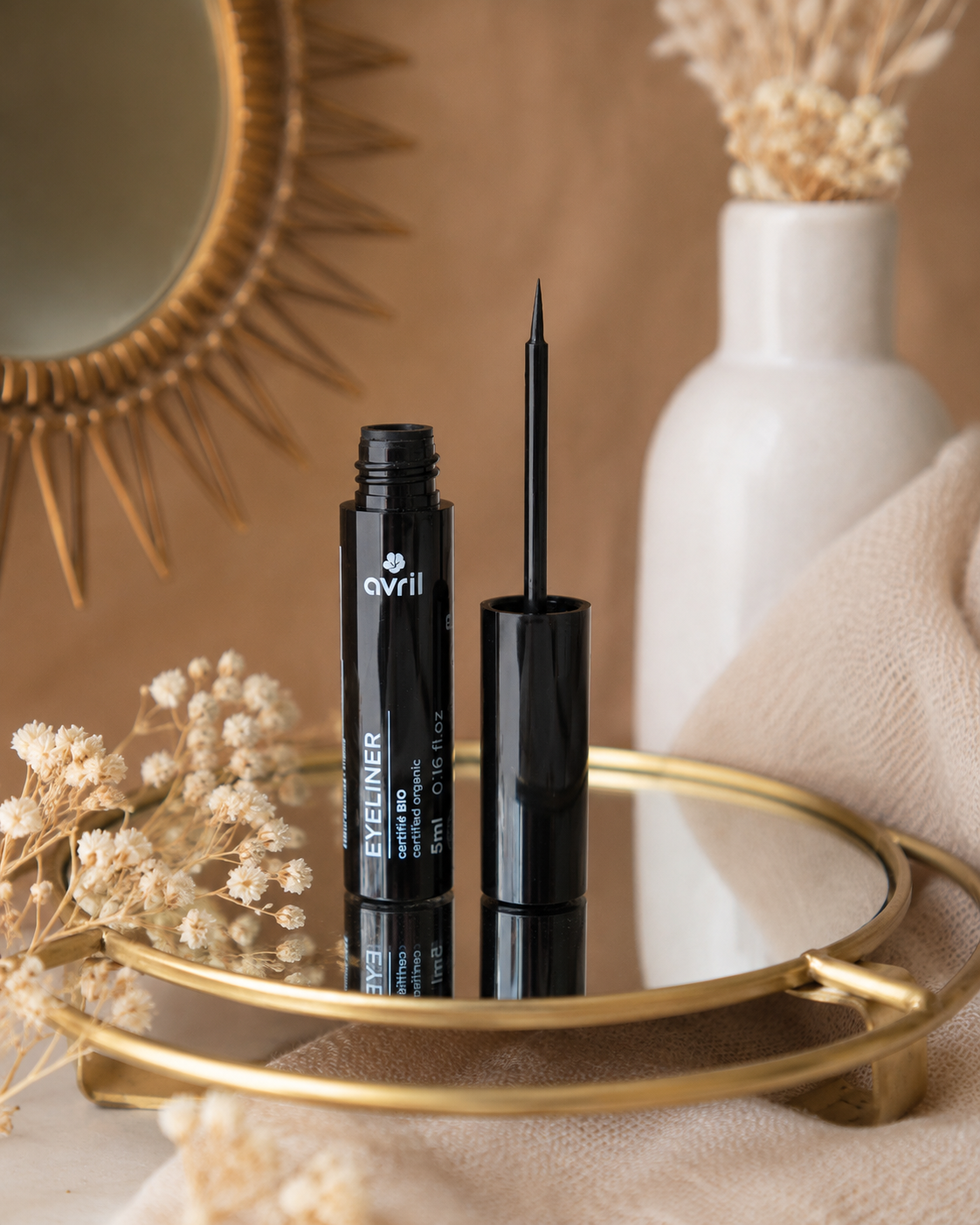 Eyeliner noir certifié bio Avril