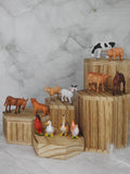 Animaux de la ferme – Pochon de 12 figurines pour bac sensoriel