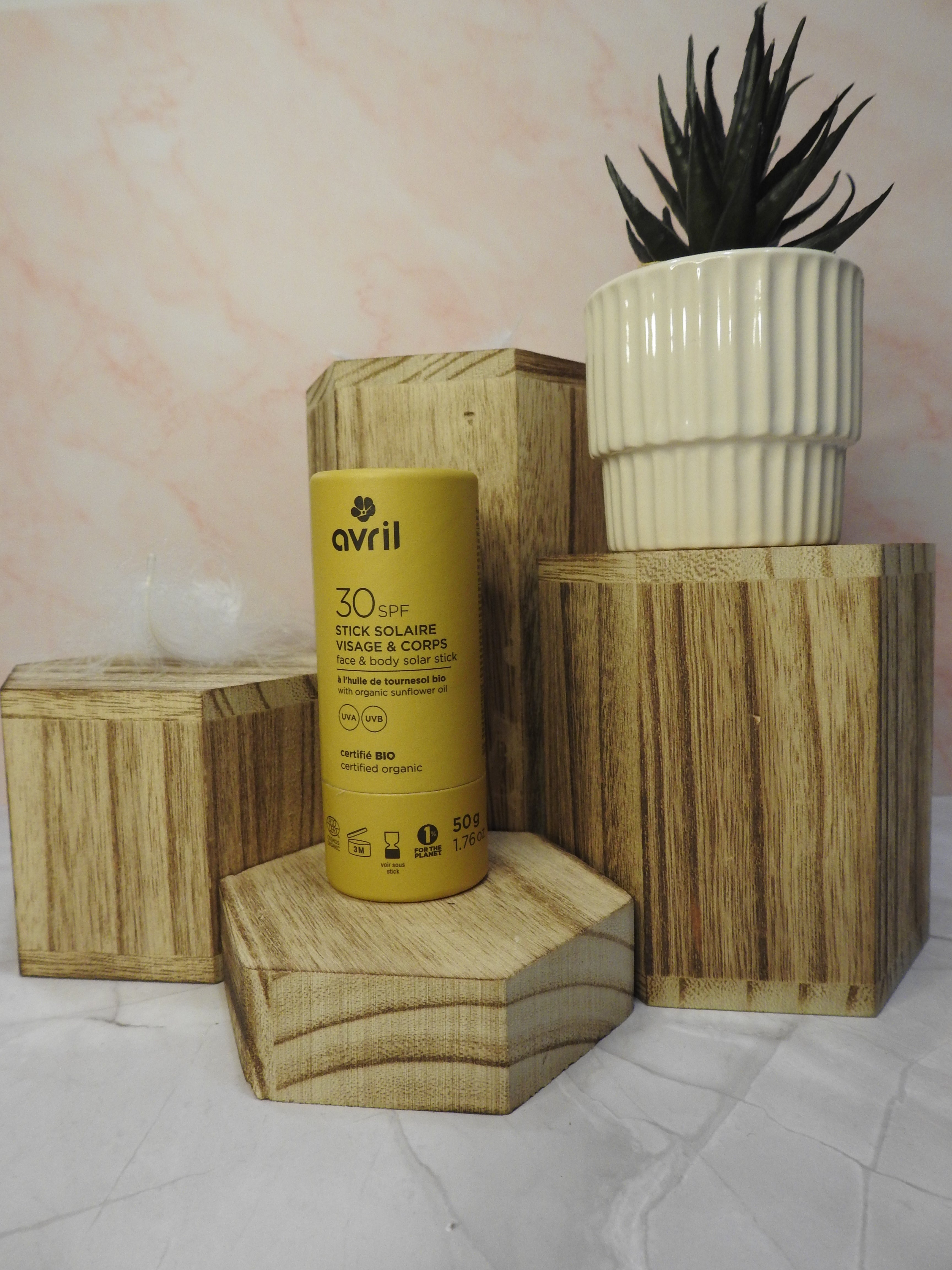 Stick solaire SPF30 50 g – certifié bio