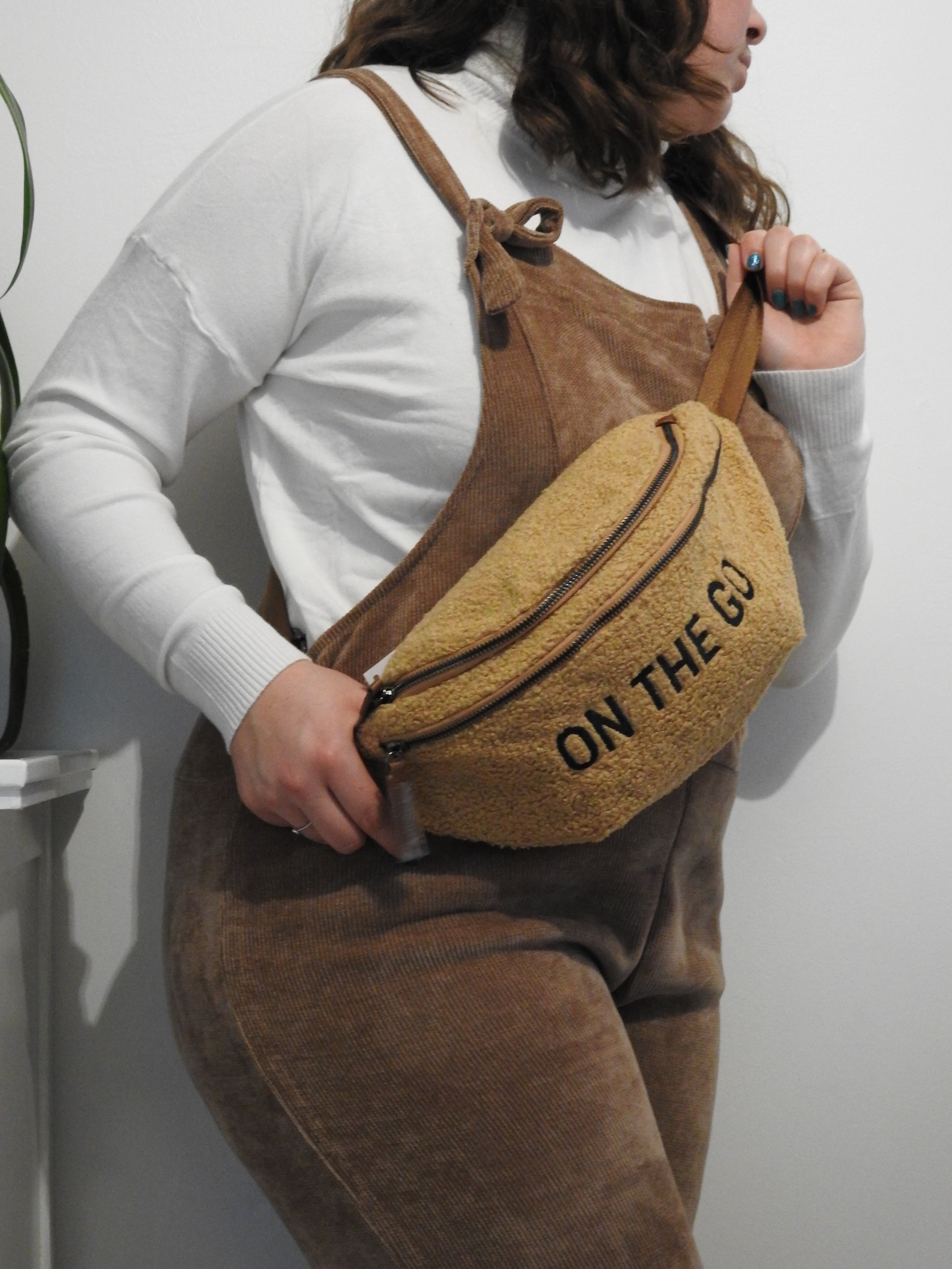 CHILDHOME, Sac Banana Teddy Beige – Nomade pour bébé