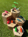 Dinosaures – Pochon de 13 figurines pour bac sensoriel