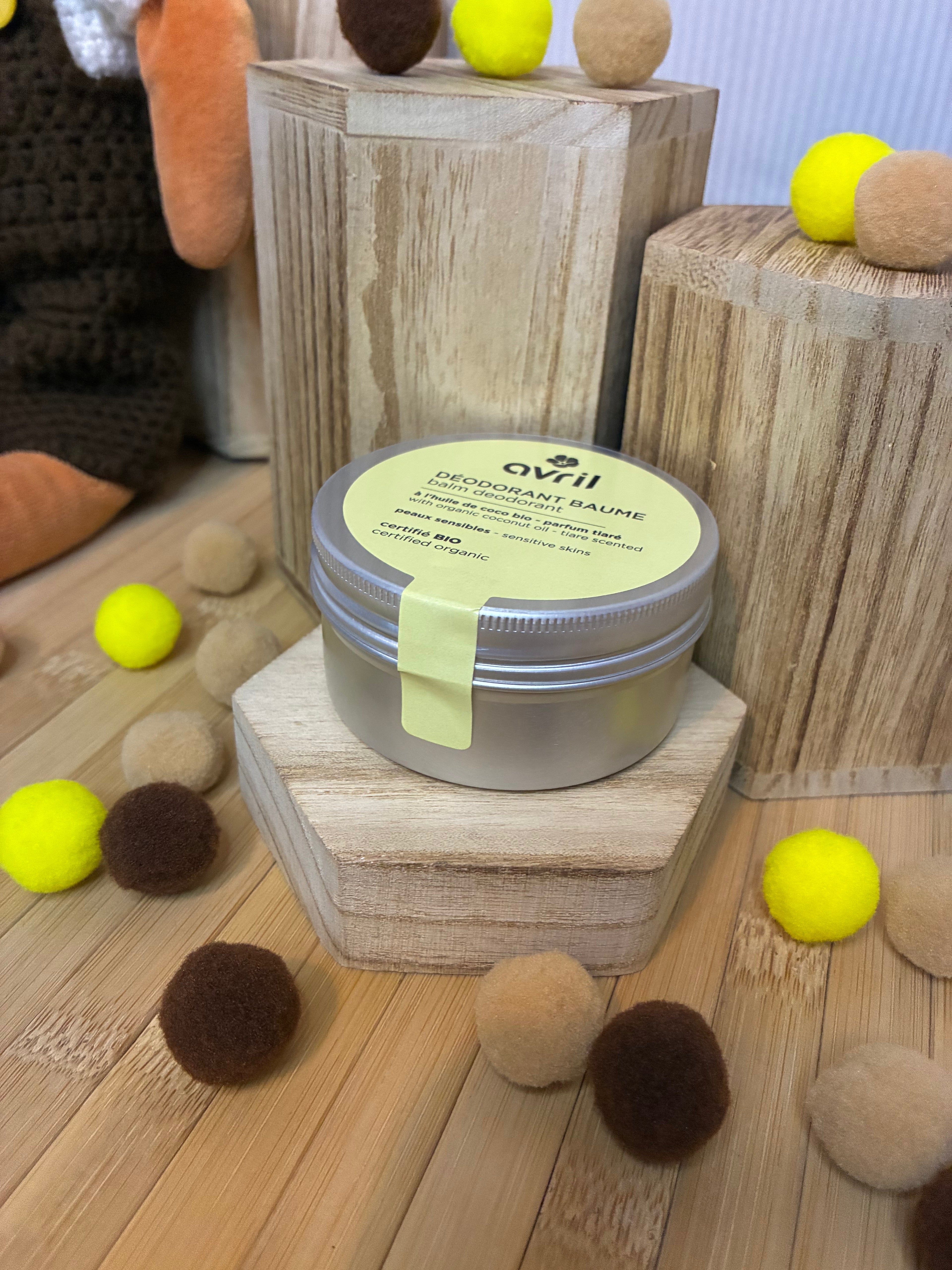 Déodorant Baume Peaux Sensibles Tiaré Bio
