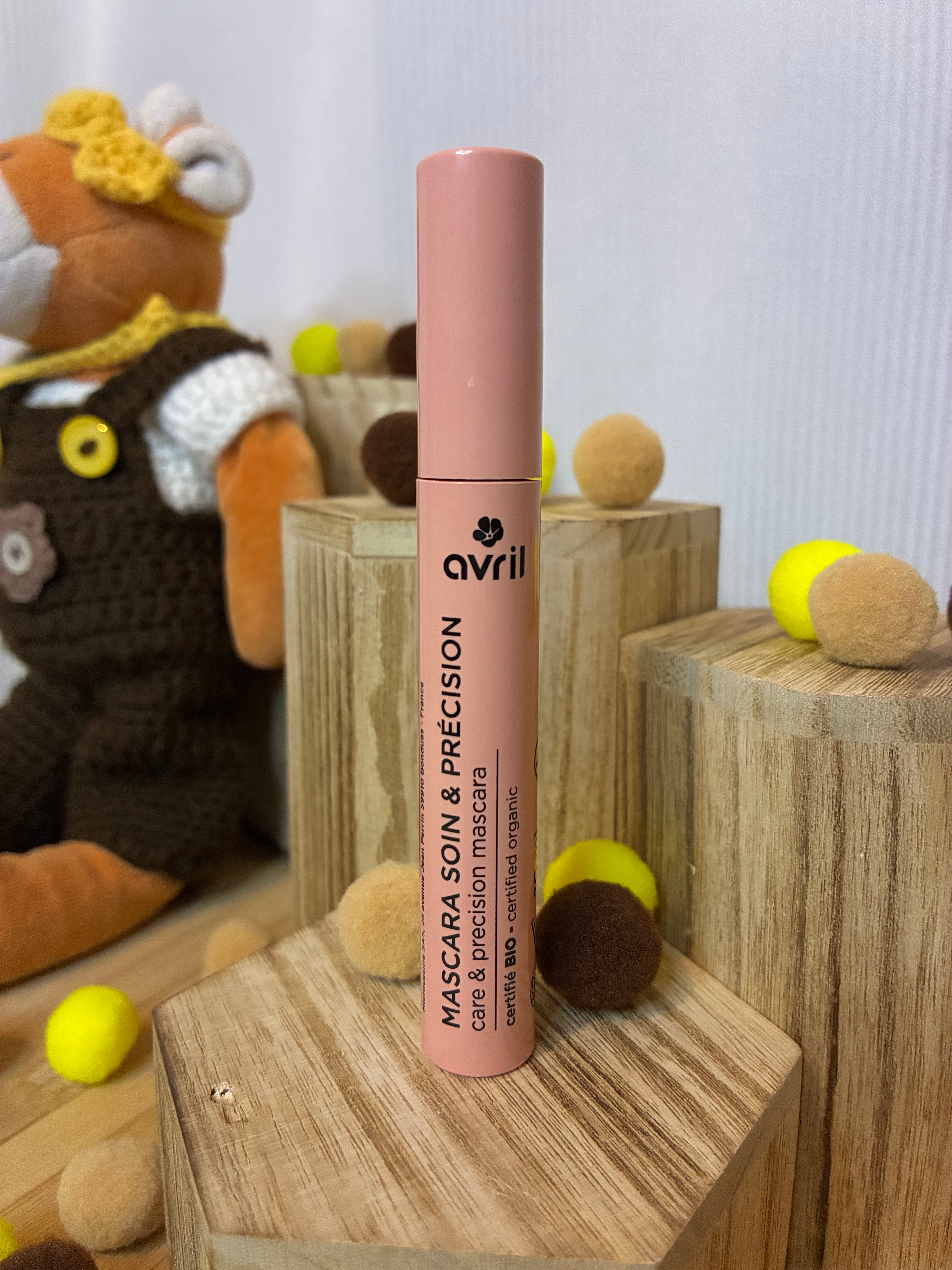 Mascara bio soin & précision – Noir – Effet naturel – 10 ml