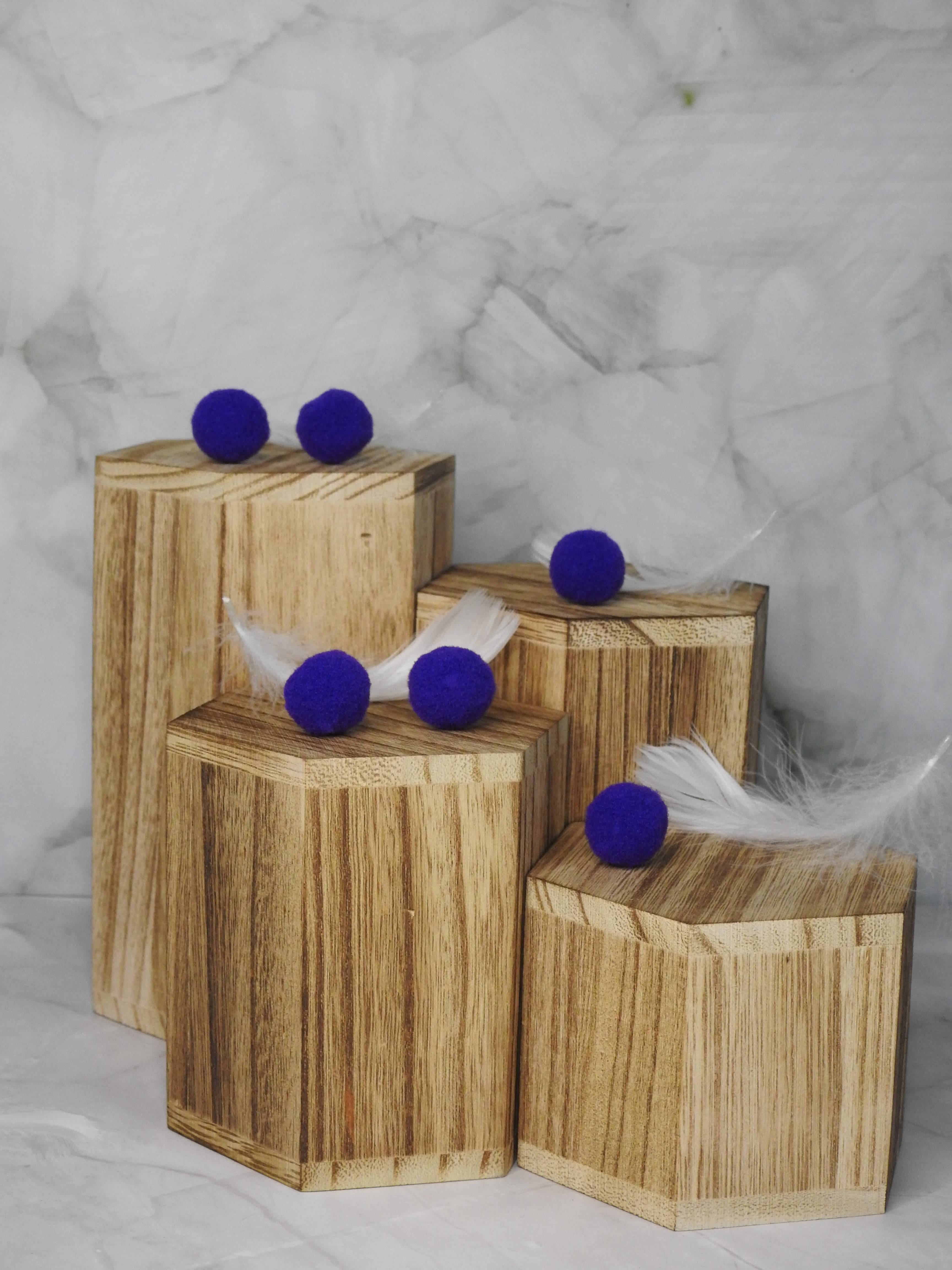 Pompons – 2 cm – Pochon de 6