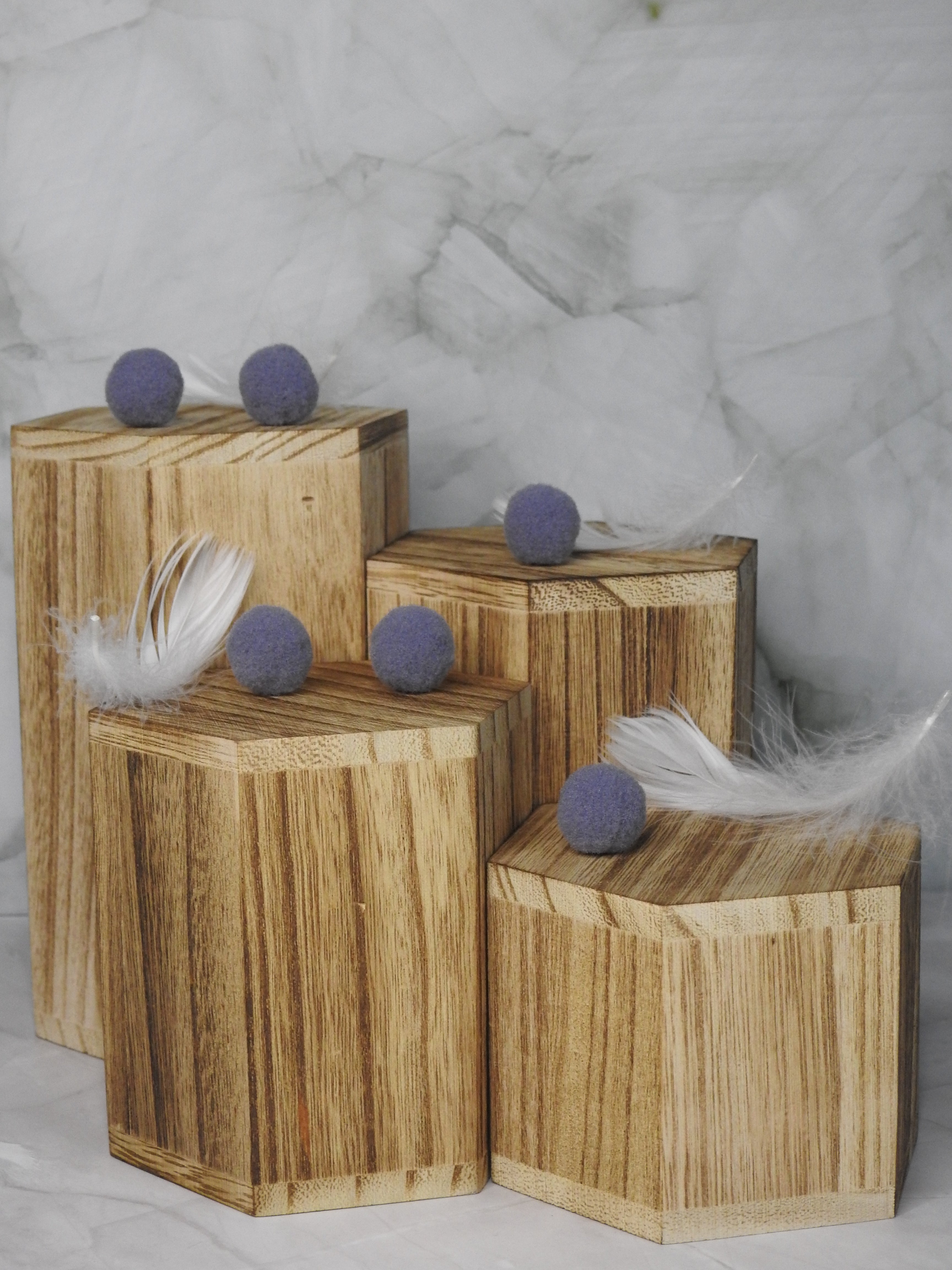 Pompons – 2 cm – Pochon de 6