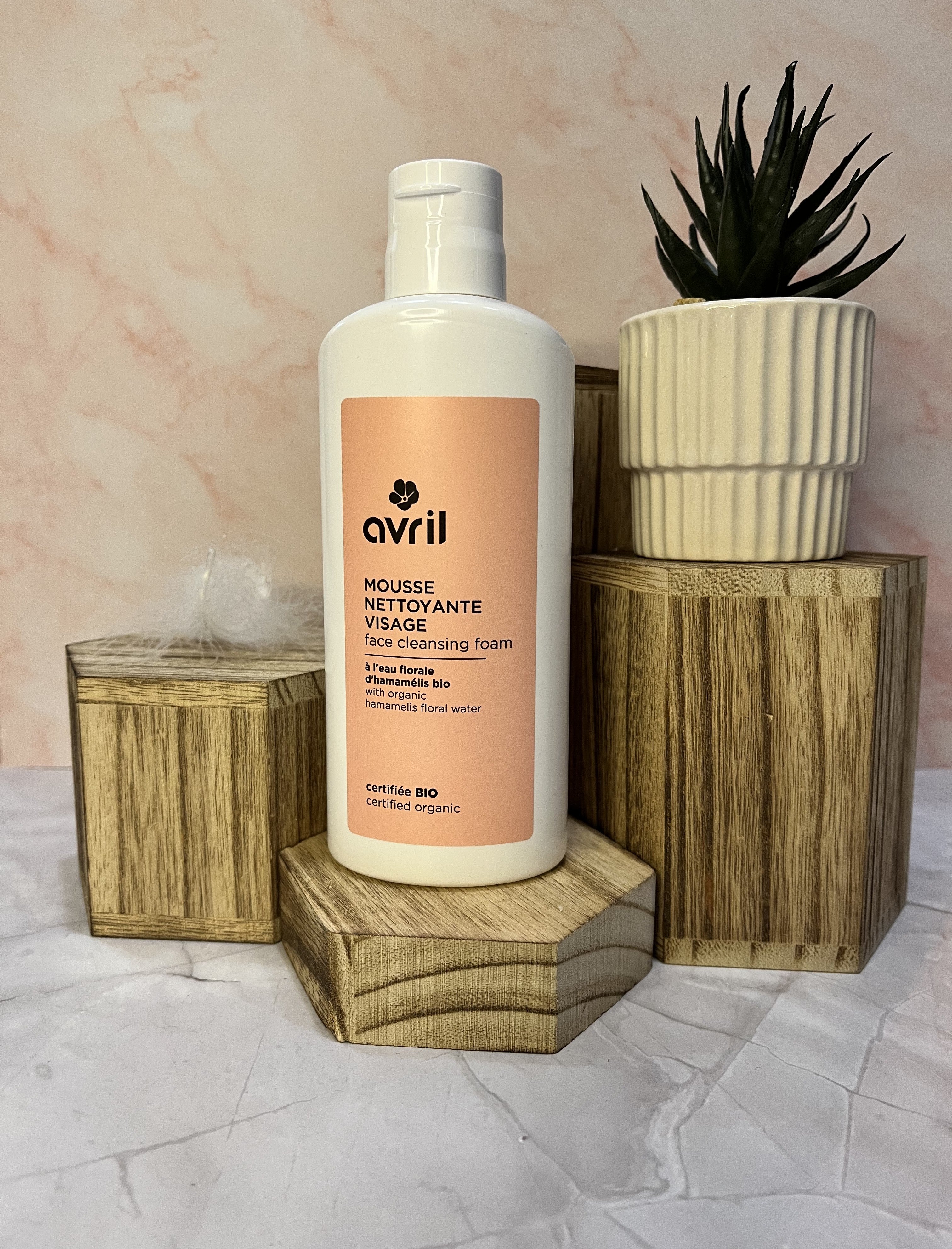 Mousse nettoyante visage 150ml - Certifiée bio