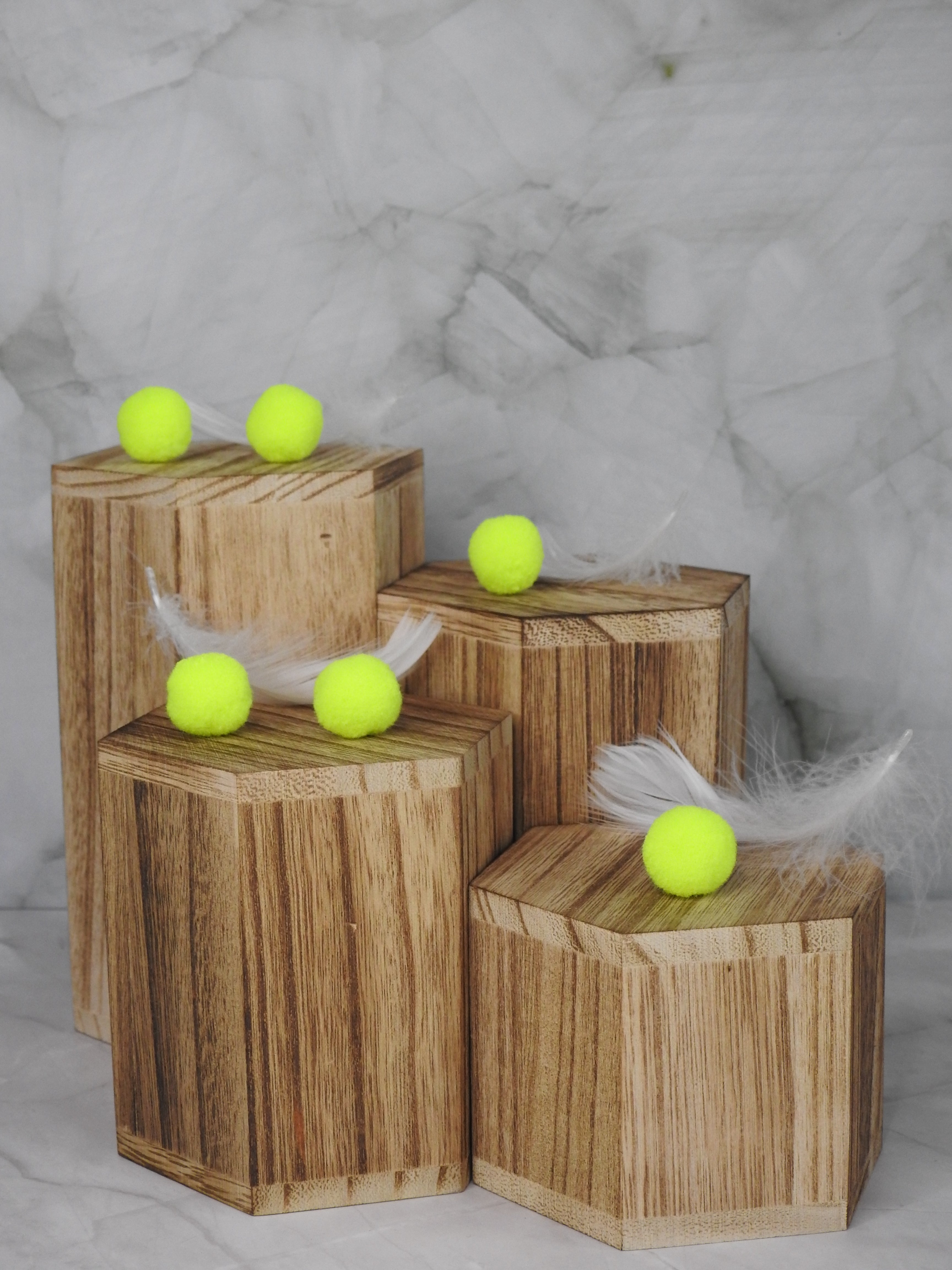 Pompons – 2 cm – Pochon de 6