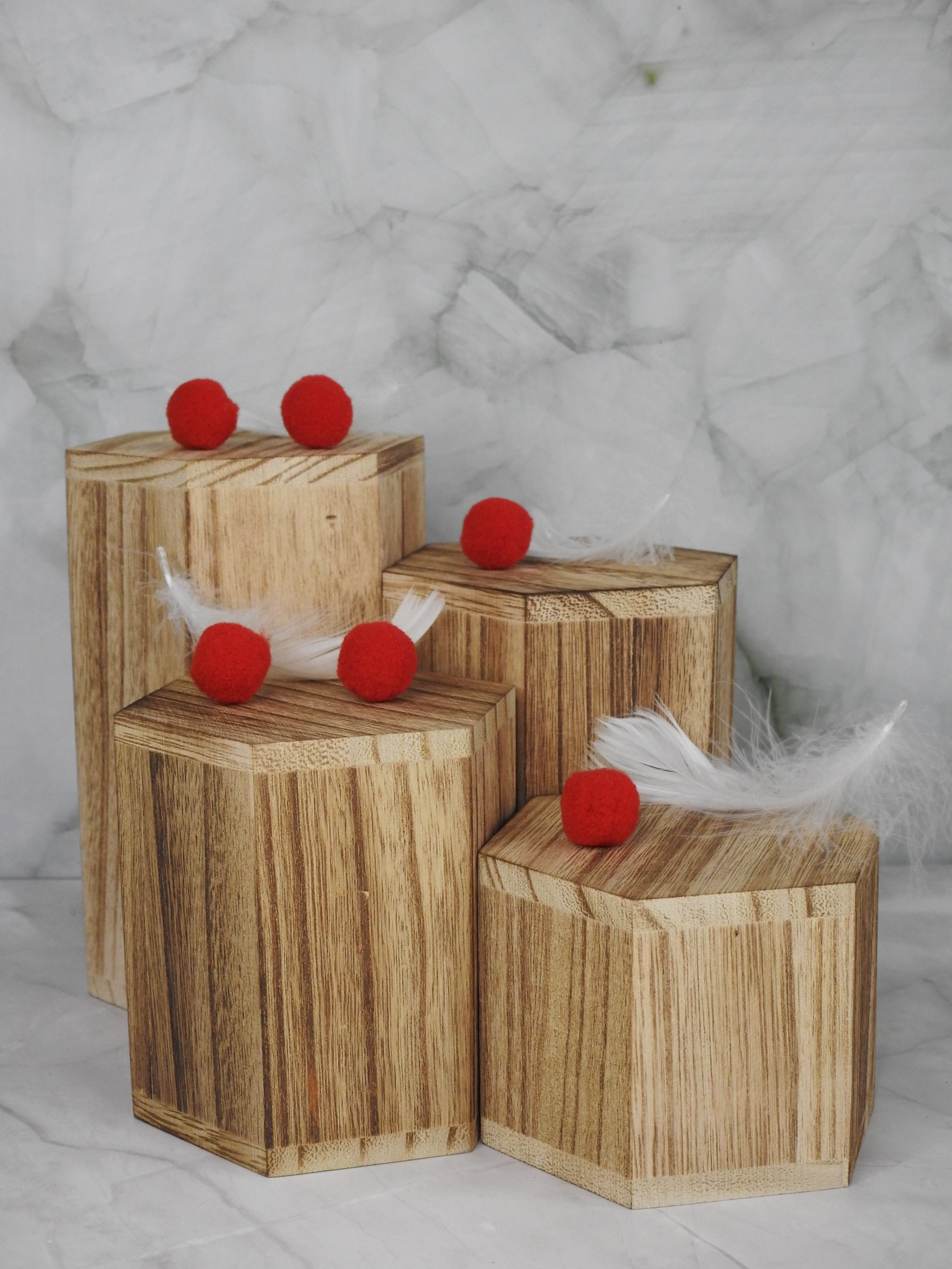 Pompons – 2 cm – Pochon de 6